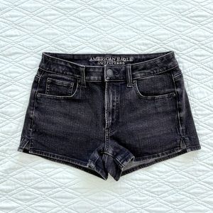 American Eagle 360 Super Stretch Denim Shorts Size 2